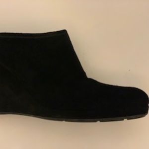 Prada Suede Wedge - Black 9 M